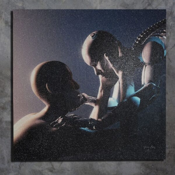 Cuadro Love of the future